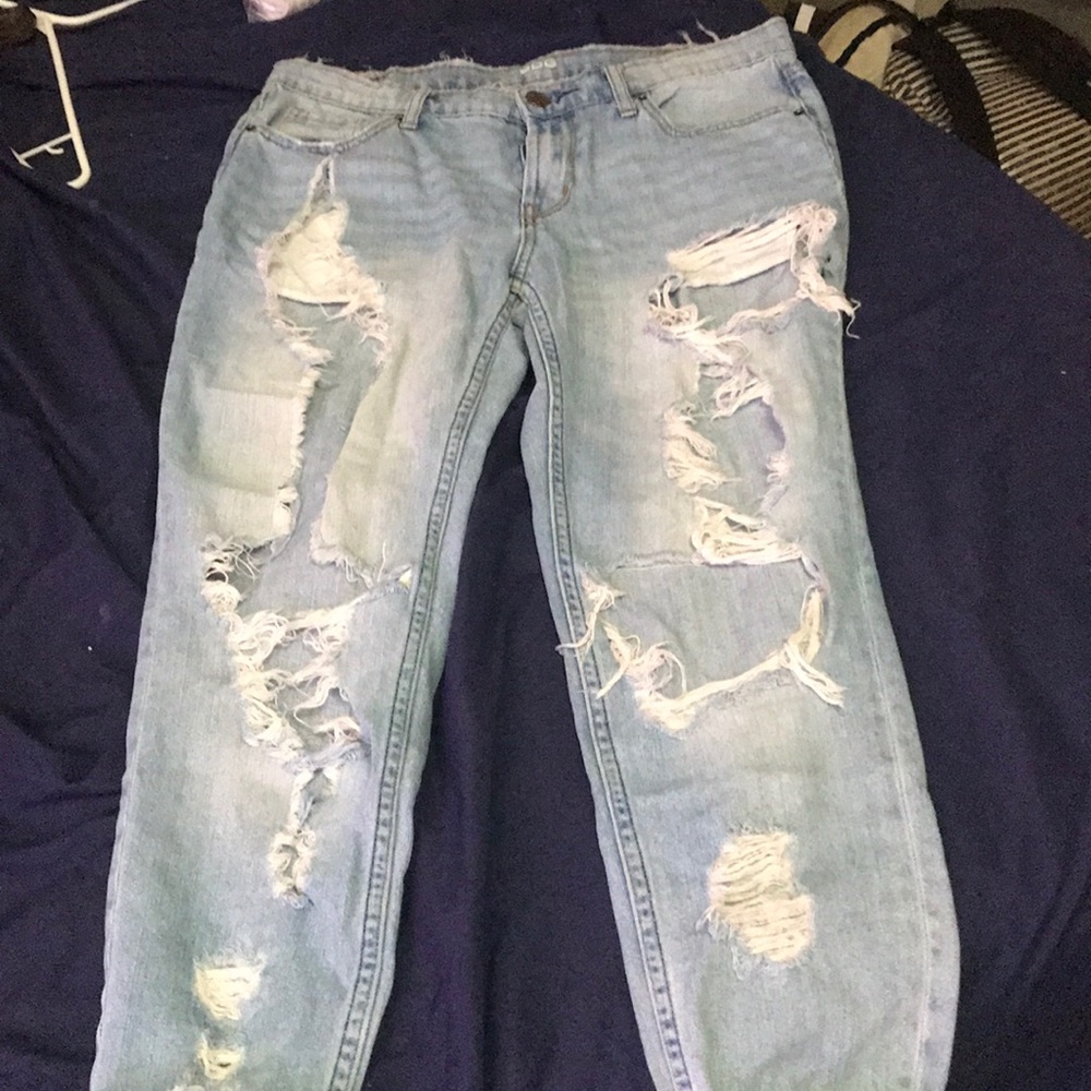 Ripped jeans